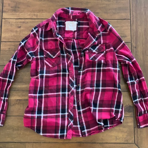 Girls/Juniors flannel size M - Picture 1 of 2